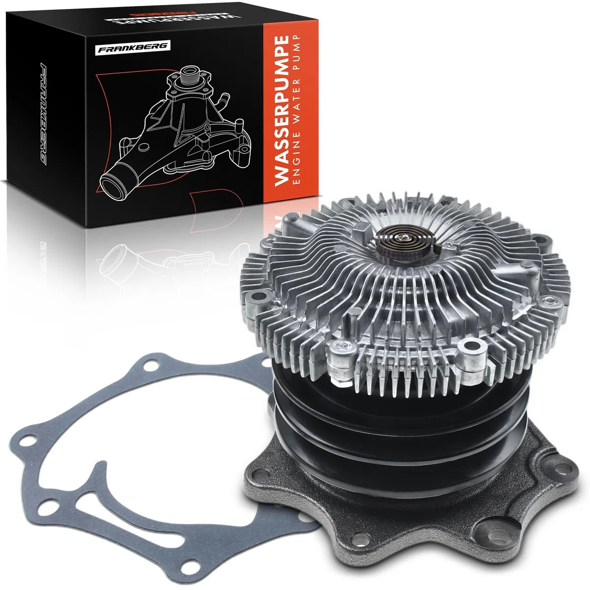 Frankberg Pompa acqua Liquido refrigerante Compatibile con Terrano II R20 2.7 TD 4WD Maverick UDS UNS 2.7 TD Terrano II R20 2.7 TDi 4WD Replace# 2101080G28