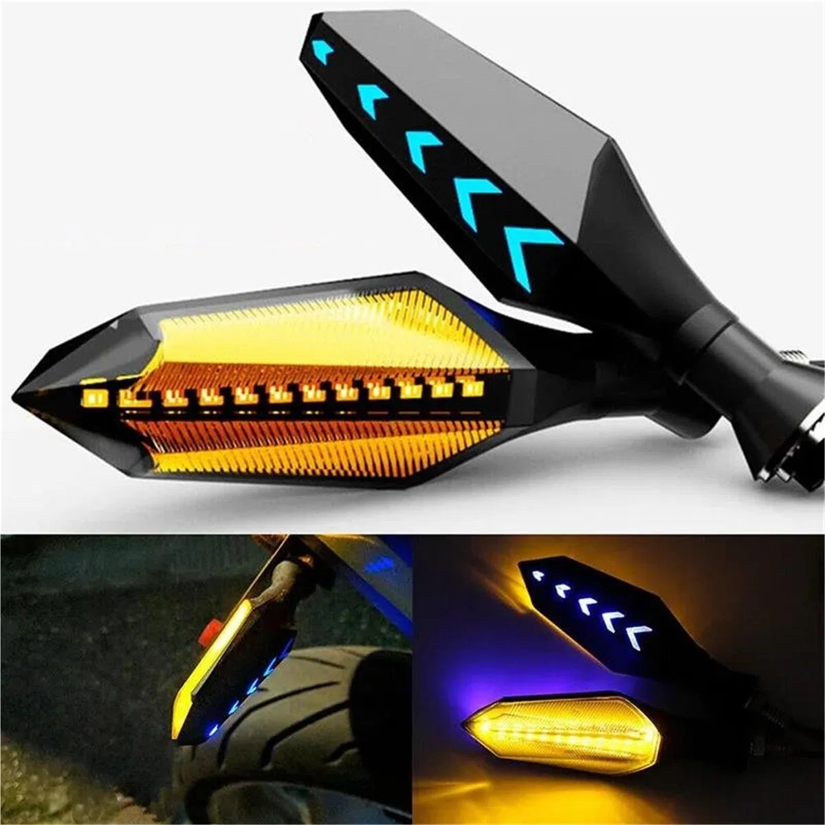 Indicatori Luce Indicatore Di Direzione A LED Per Moto Per Per CBR600RR Per CB1000R Ricambi Indicatori Svolta A Indicatore Direzione Frecce Moto