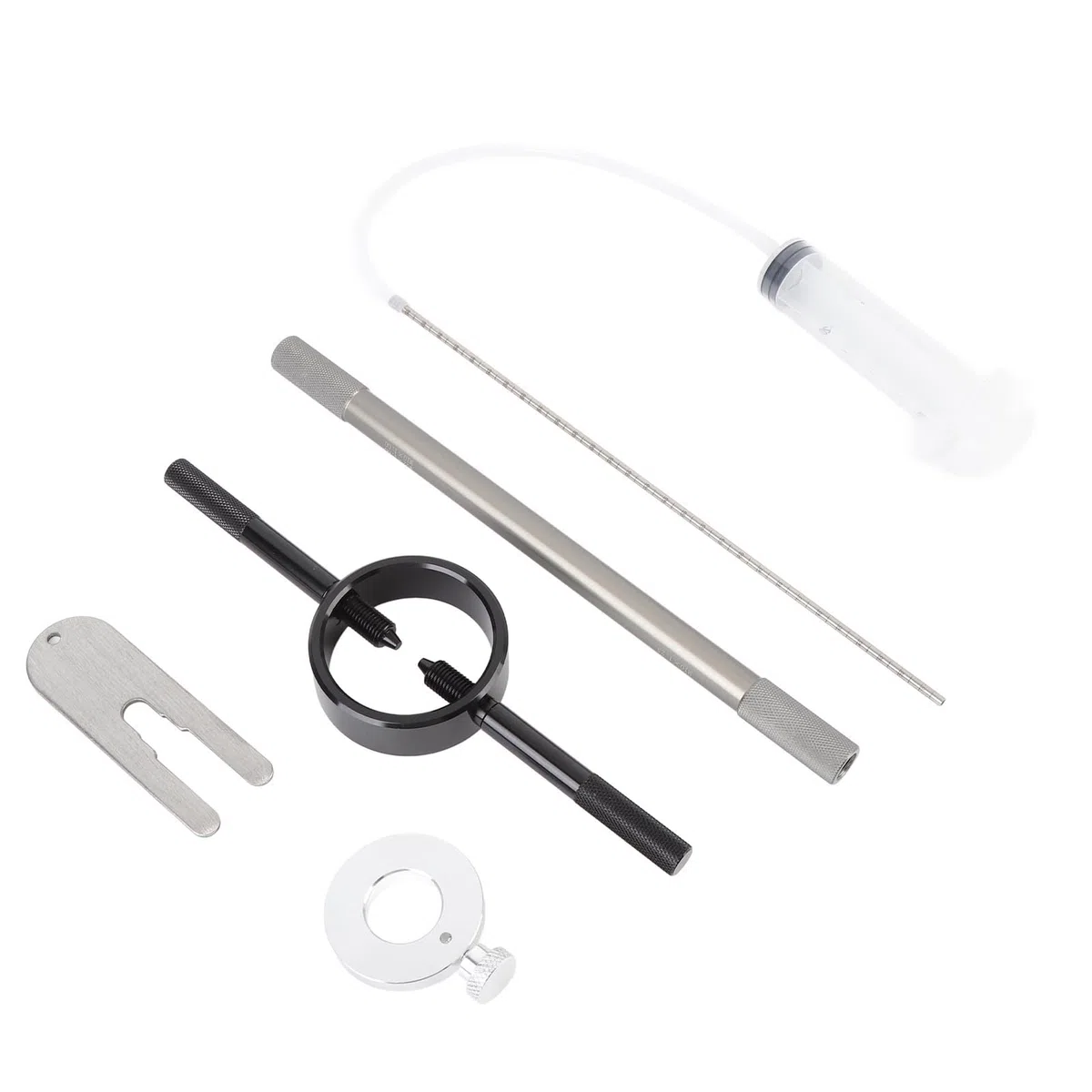 KIMISS Kit di Strumento di Servizio Forchetta Strumento Olio Forcella e Molla per Cartuccia Normale e Forchette Invertite - Set di Strumenti di Manutenzione Motociclistica