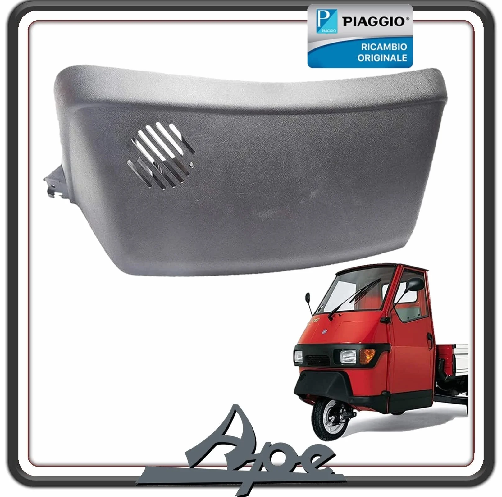 PARAFANGO PARASCHIZZI ANTERIORE PIAGGIO APE 50 TUTTI I MODELLI DAL 1989 IN POI ORIGINALE PIAGGIO.