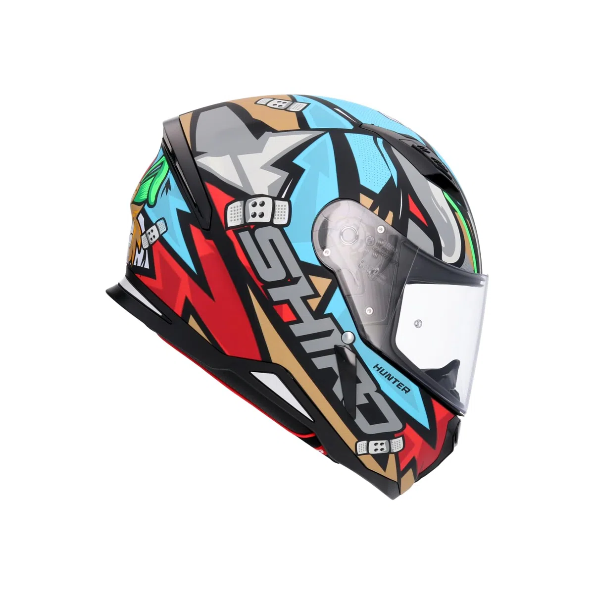 BI ESSE Casco da moto integrale Casco di sicurezza stradale veloce Unisex Adulto Cool Rider Biker Sport Crash Helmet Equipment Quattro stagioni Biker Road Helmet