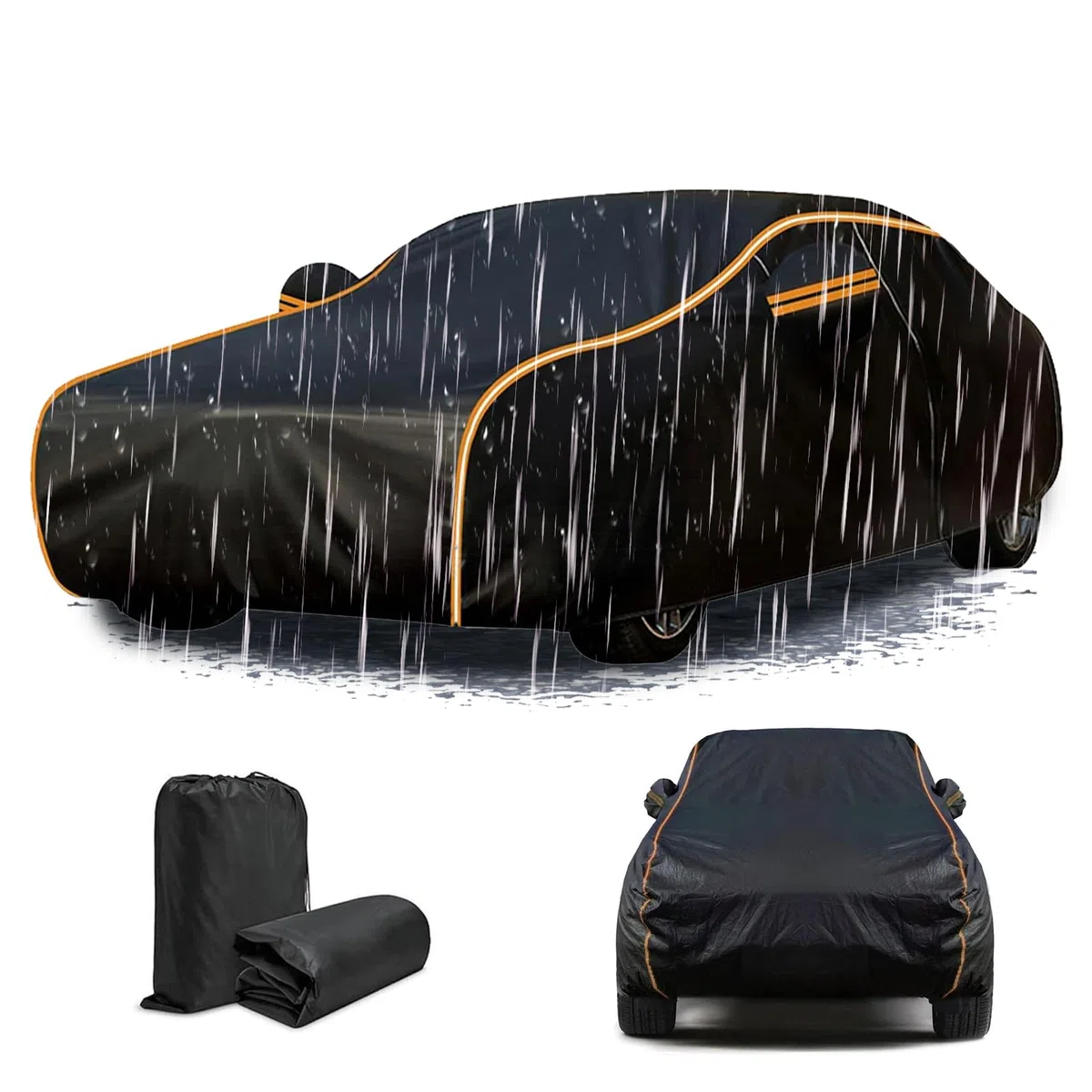 Telo Copriauto da Esterno Impermeabile per Audi Q8 2019-2026,Copertura Auto Invernale Impermeabile Traspirante Resistente Acqua Polvere Neve Pioggia Freddo r49