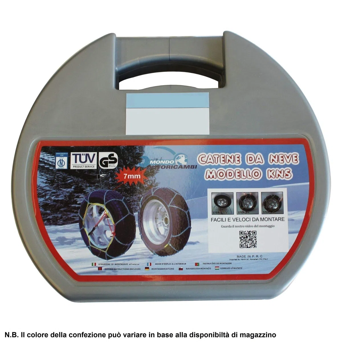 KAWIN Shopping on line Catene da Neve OMOLOGATE 215 45 18 V5117 7mm 215/45-18 R18