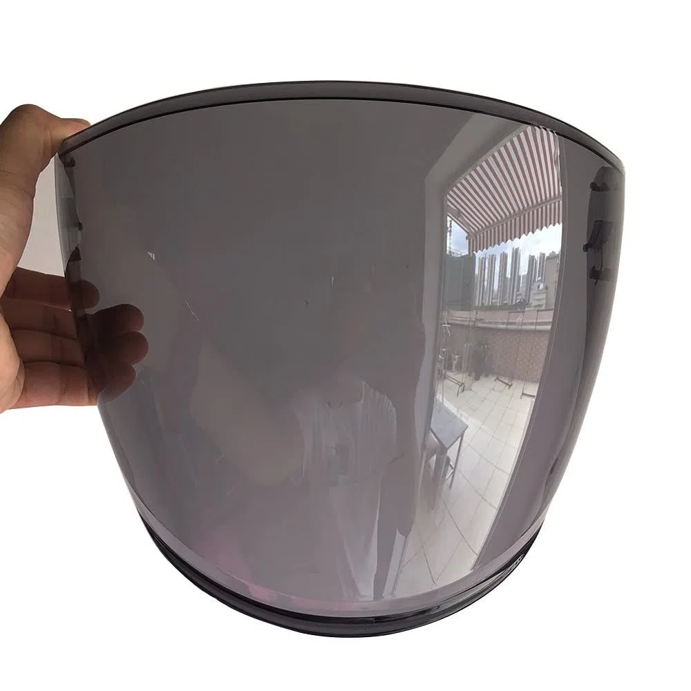 Lenti della visiera del casco , VISOR DI MOTORE HALT CASTO DI MOTORE VISOR ANTI-Scarge VISURE HELCE SHIELD VISOR compatibile con Sh-oei j- Crociera II J- Accessori Compatible with moto Force4.(Deep sm