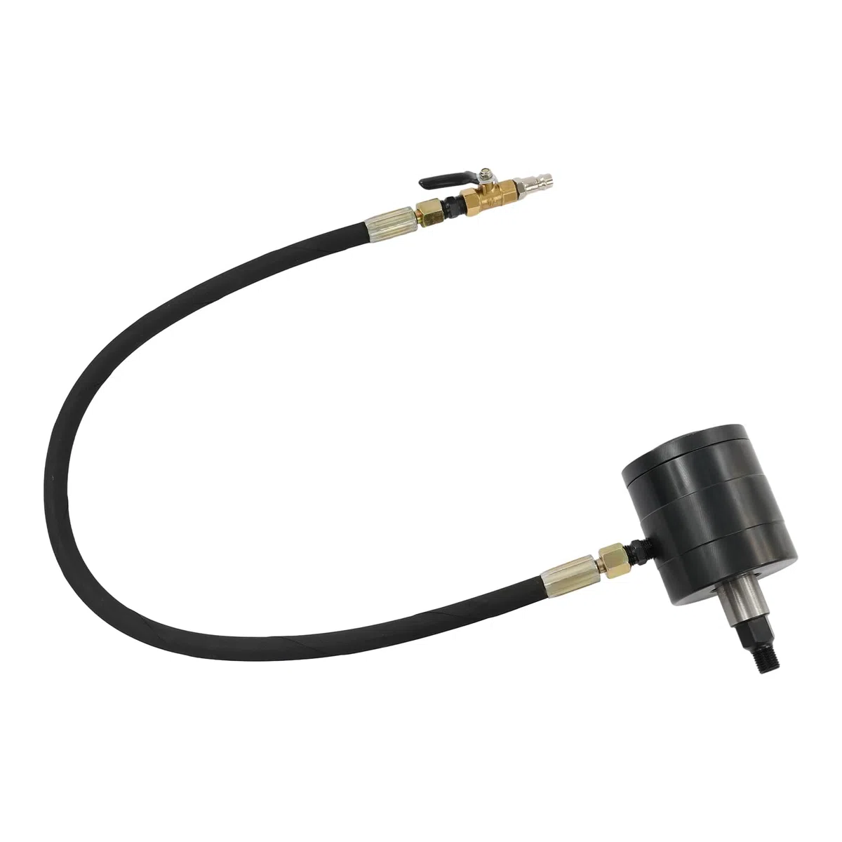 Estrattore per iniettori diesel, 23 pezzi, estrattore per iniettori pneumatici, con adattatore, con 19 adattatori per officina auto, 39 x 26 x 11 cm