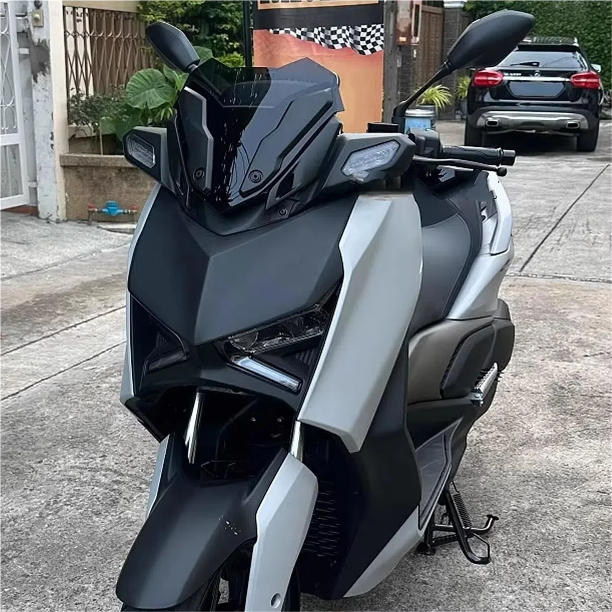 Deflettore Parabrezza Per X-MAX 300 2023 Parabrezza Per Moto Parabrezza Schermo Parabrezza Specchietti Retrovisori Parabrezza