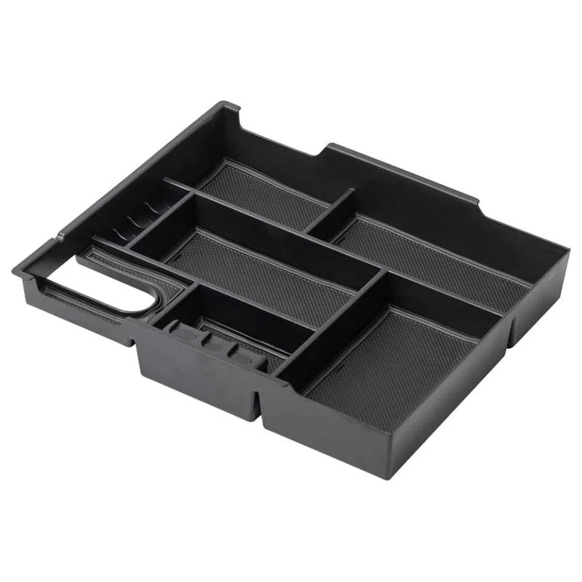 Auto Console Centrale Scatola Bracciolo Organizzatore Vassoio Supporto Contenitore Poggiamano Custodia per T&oyota per Tundra 2014-2021 Auto Bracciolo Scatola(Black)
