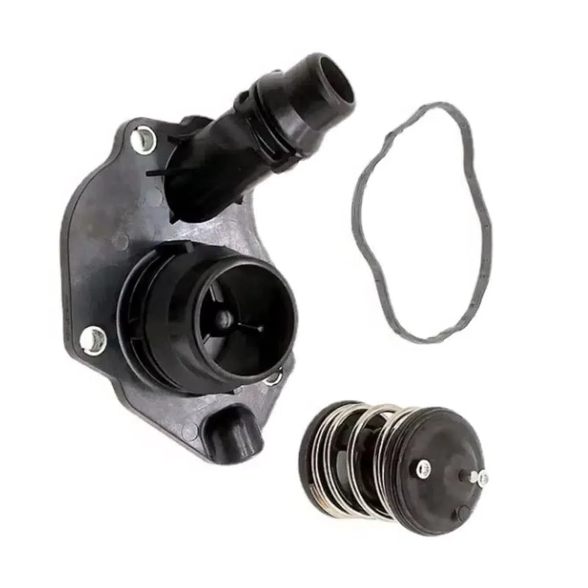 Termostato Liquido Raffreddamento Motore Con Alloggiamento 11518516203 Compatibile Con F20 F21 E90 E91 E92 E93 F30 F34 F36 F10 F11 E84 F25 N47 11518512234 Refrigerante Termostato auto