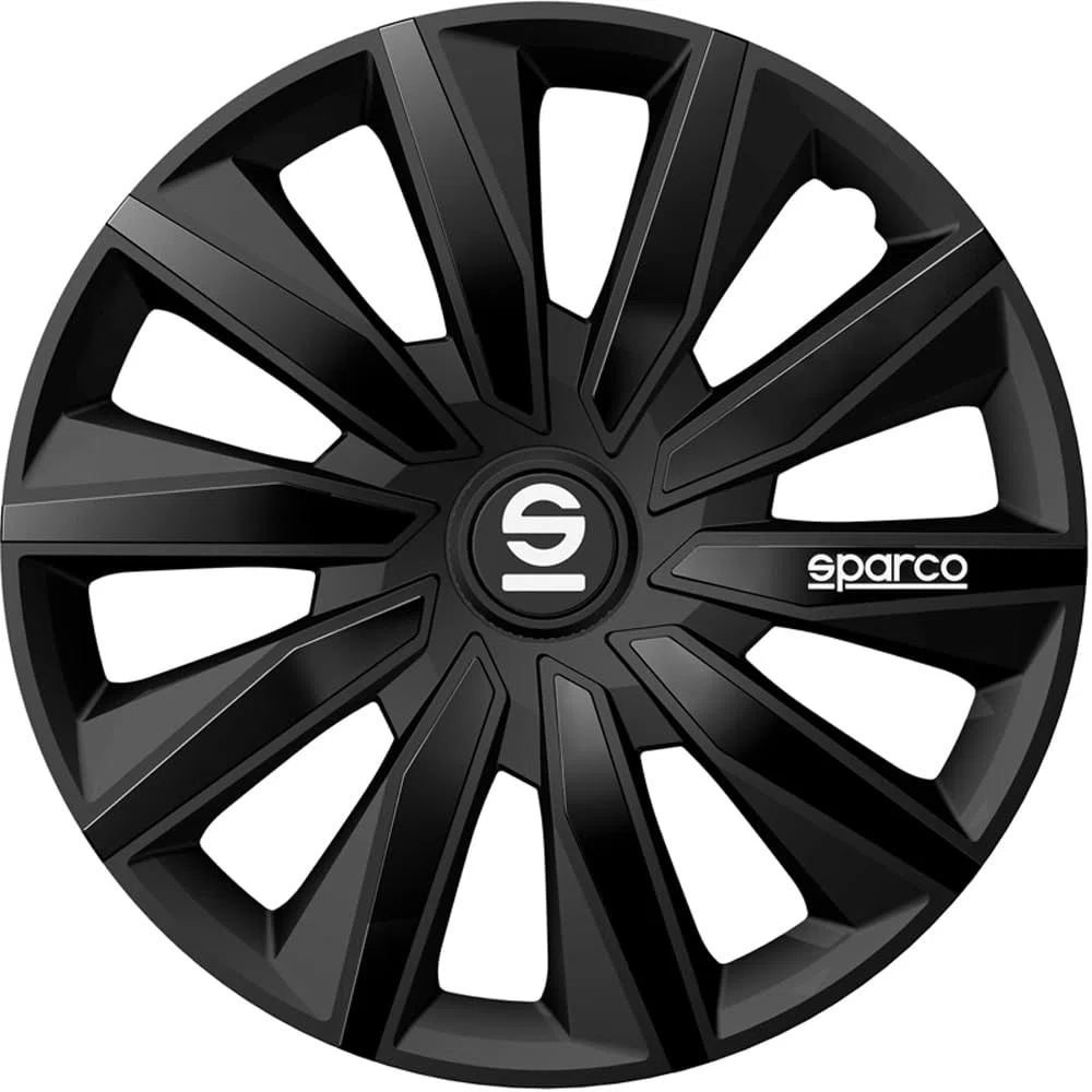 SPARCO Copricerchi 15" pollici Serie/Kit nero Copricerchi Auto SPC1583BK
