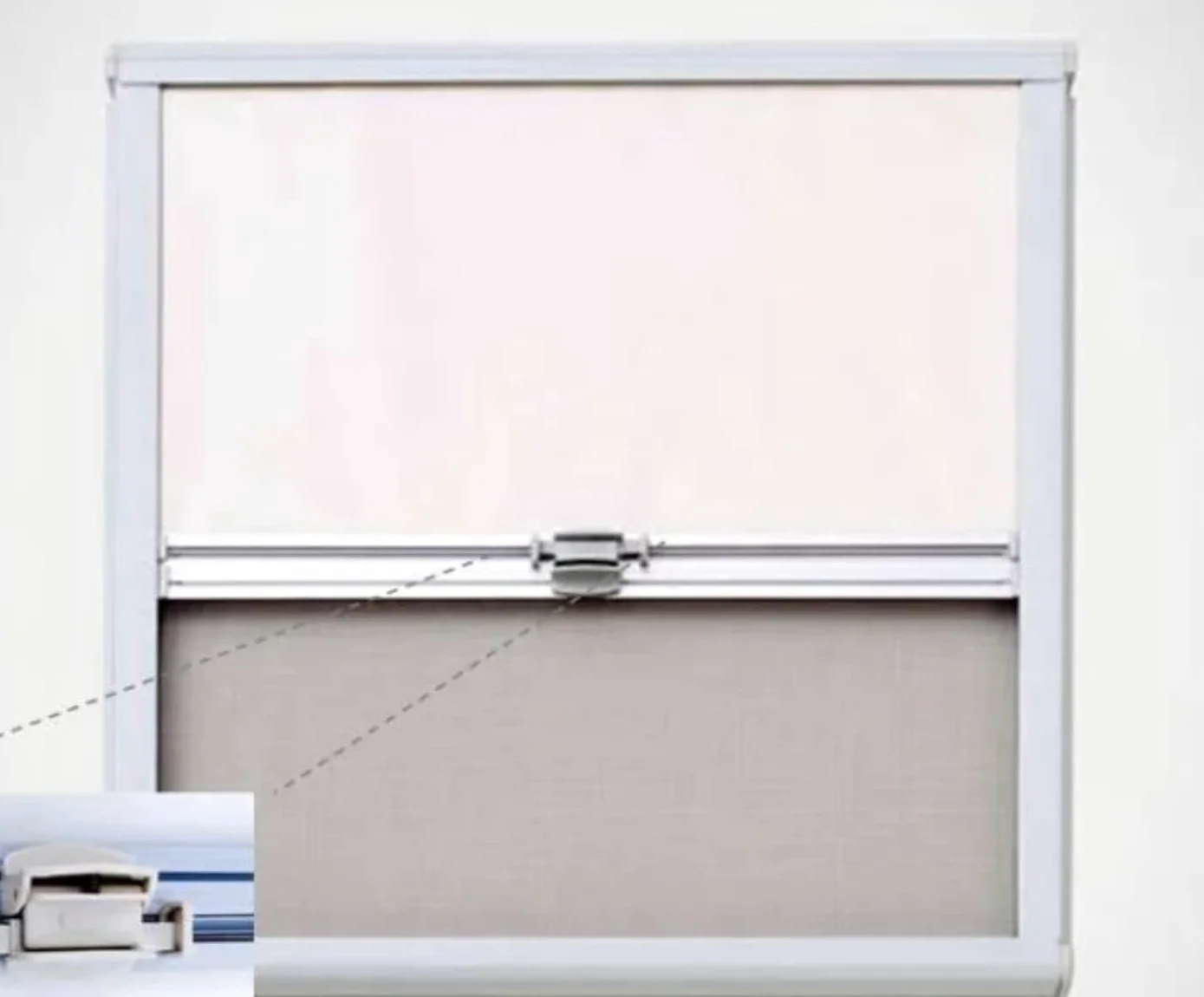 Cassetta Oscurante Zanzariera Grigio NRF 1100 mm: Accessori Camper Caravan