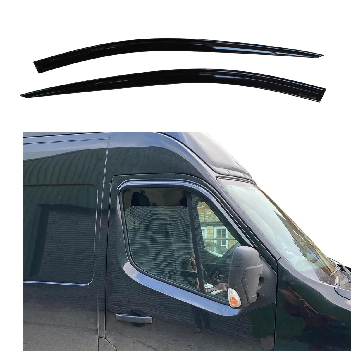 Autoclover, set di deflettori d'aria, 2 pezzi