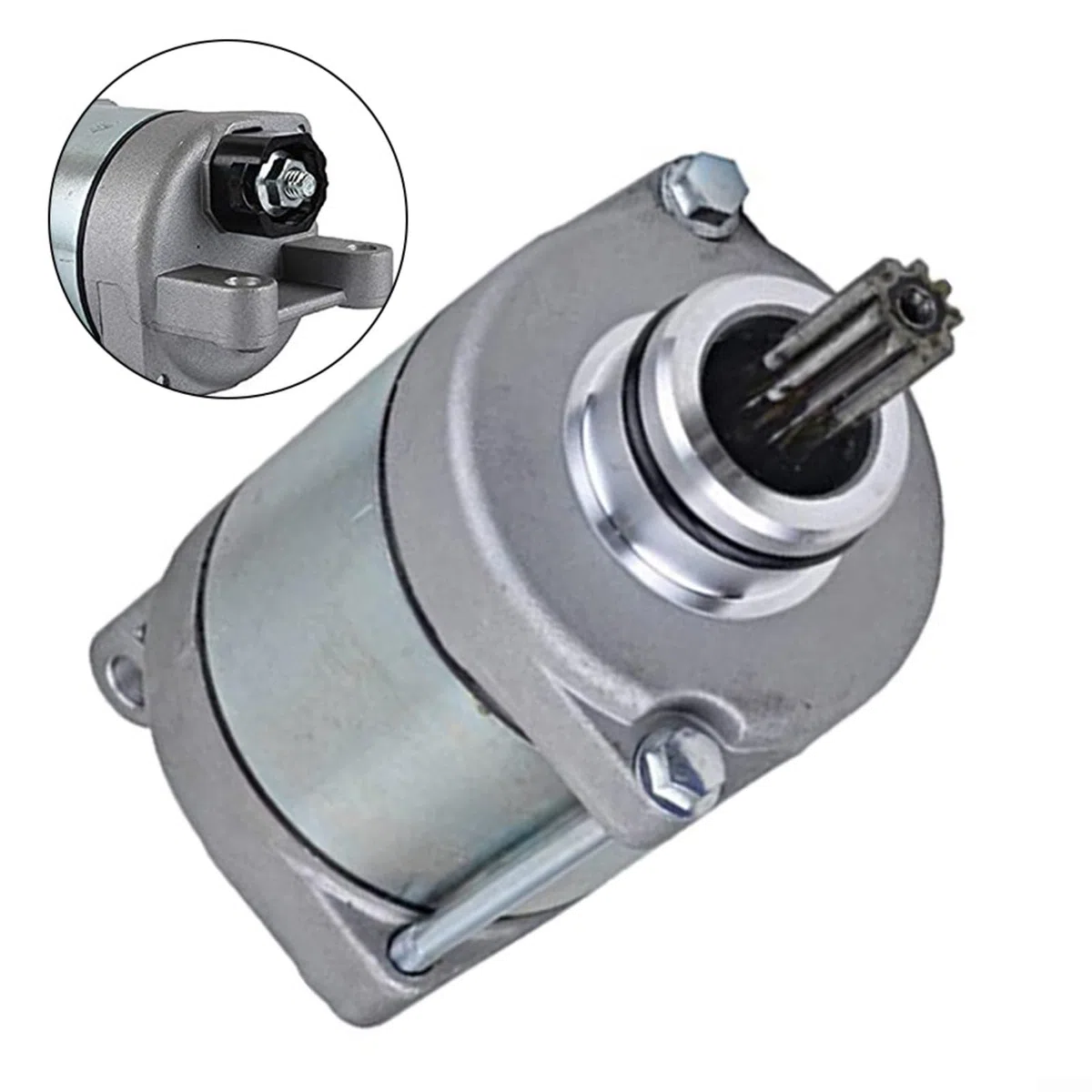 Motorino di avviamento per EXC XCF 250 350 2013-2017 OEM 77240001100 Componente di accensione fuoristrada in metallo ad alte prestazioni per moto da corsa