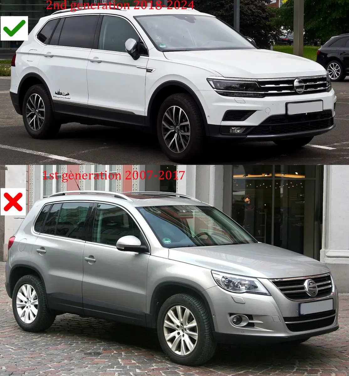 Tendine Parasole Auto Bambini Parasole per Finestrini Laterali per Tiguan AD 5Seat 2016-2023 Tendine Parasole Protezione UV Tende Magnetiche Nero,7PCS
