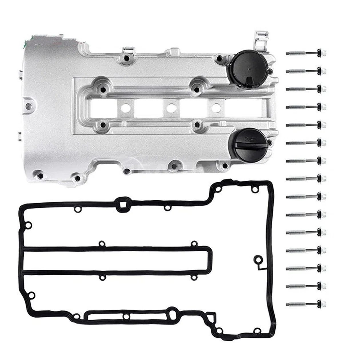 Coperchio valvola auto Per Chevy Per Cruze Per Sonic Per Trax 1.4L 2013-2018 Coperchio Della Valvola Del Motore In Alluminio Con Guarnizione 25198874 25198498 Punterie Valvola Motore