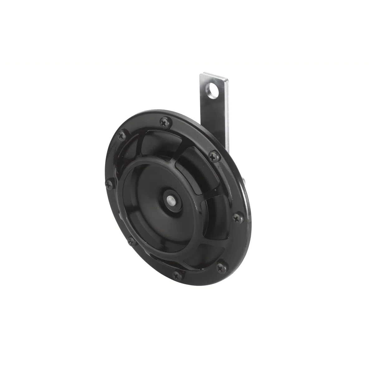 HELLA Clacson,HEAVY DUTY HORN B133,24V,110dB(A),Gamma frequenze,500Hz,Tono alto,elettrico,Colore alloggiamento/sede,nero,Attacco piatto ad innesto,Quantità,1,3AF 003 399-071