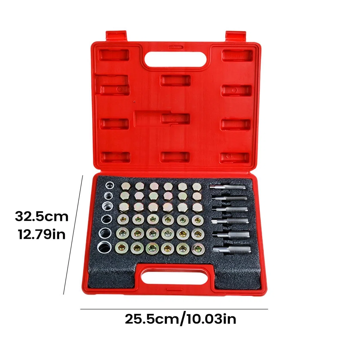 Kit Di Riparazione Tappo Coppa Olio - Riparazione Filettatura 114 Pezzi | Strumenti Di Ripristino Rottura E Usura, Kit Di Riparazione Della Filettatura Della Coppa 'olio Per Il Ripristino Delle F