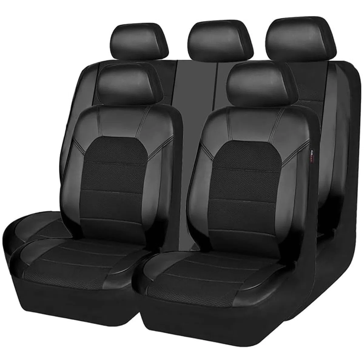 Auto Coprisedili per BMW Serie 1 E81 E82 E87 E88 F20 F21 F52 F40 Serie 2 F22 2000-2023，Copri Sedile Pelle Protezioni Sedile per Anteriori E Posteriori Traspirante Universali Accessori Auto