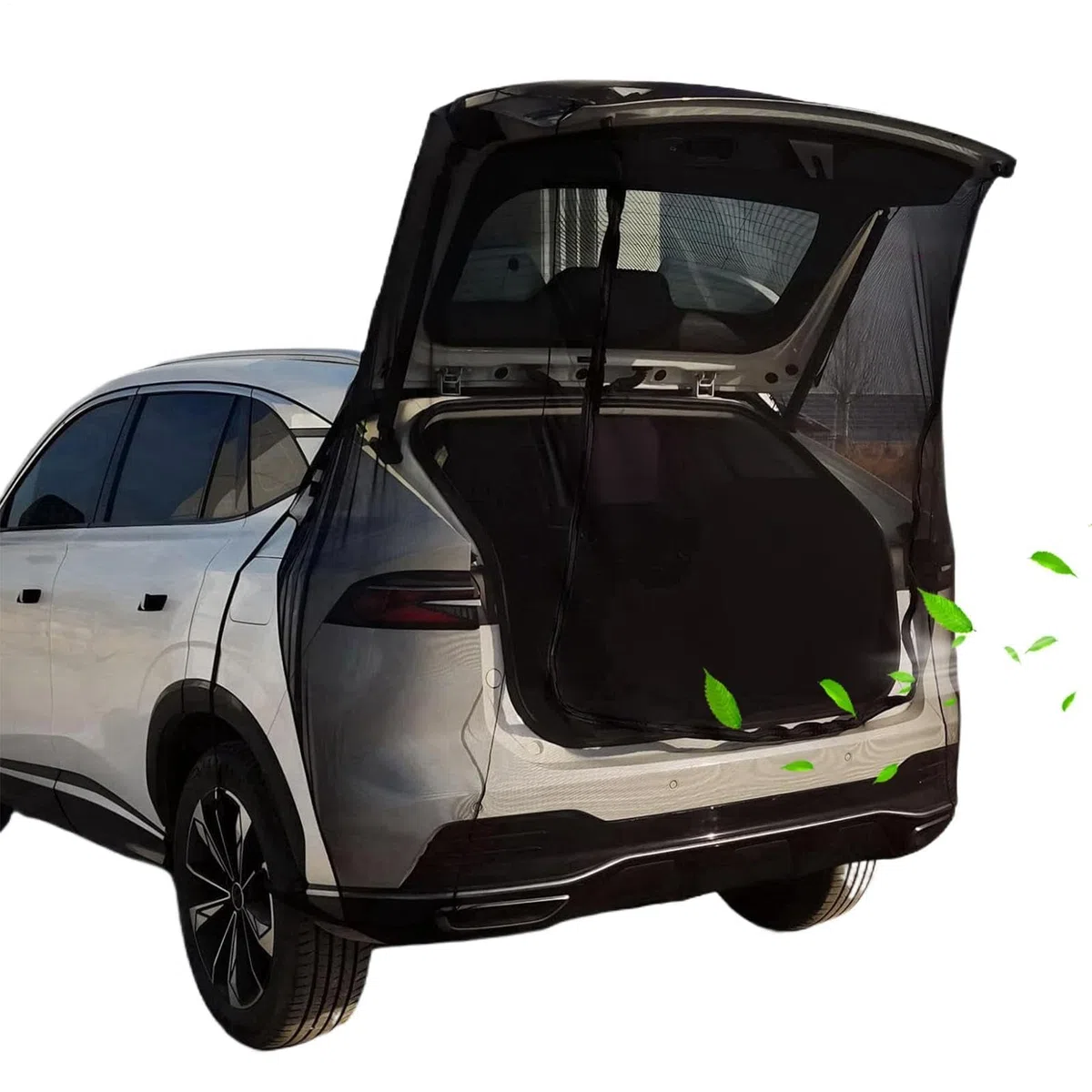 Zanzariera per Bagagliaio Auto(185x205cm) per Ford Focus Estate 4 (IV) HP I 2018-2025, Tenda a Rete Traspirante Anti-Insetti Alta Densità, Protezione Solare Campeggio