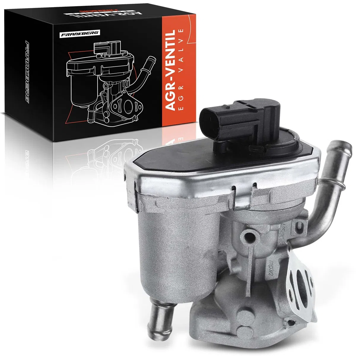 Frankberg Valvola EGR a 5 Poli 8C1Q9D475AA | Compatibile con: Pianale/telaio Transit FF FM FN, Transito Tourneo, Transit Box FA, Autobus di linea FB FC FD FS FZ