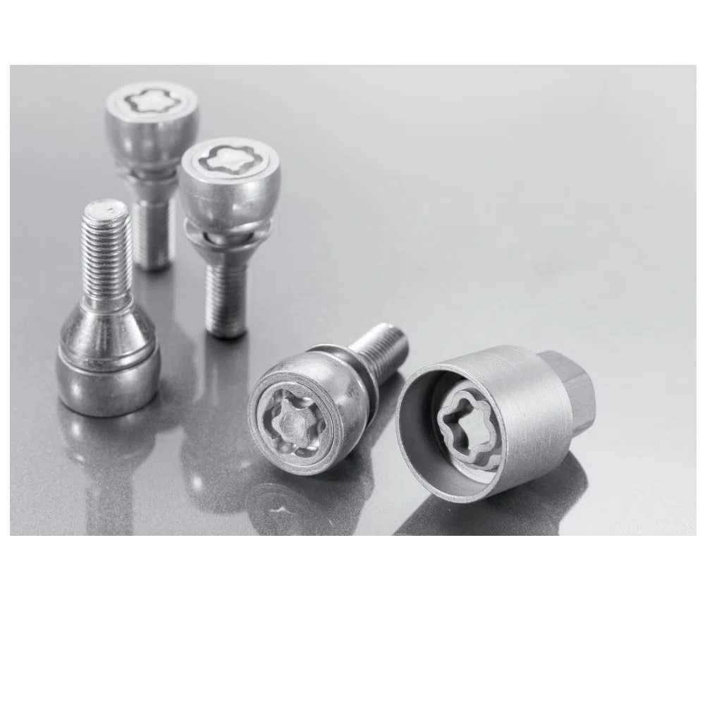 BULLONI ANTIFURTO STARLOCK CON CERCHIO IN LEGA BULLONE (DADO) ANTIRAPINA AUTO COMPATIBILE CON CUPRA Formentor dal 2020 in poi ZA/E KIT 4 BULLONI (DADI)+1 CHIAVE OMOLOGATO