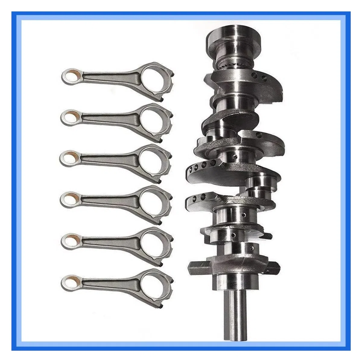 AlbAJ126 Albero motore e biella adatti per Jaguar per ricambi auto Rover 3.0L Gas V6 Set di pistoni di montaggio Kit di espansione cili
