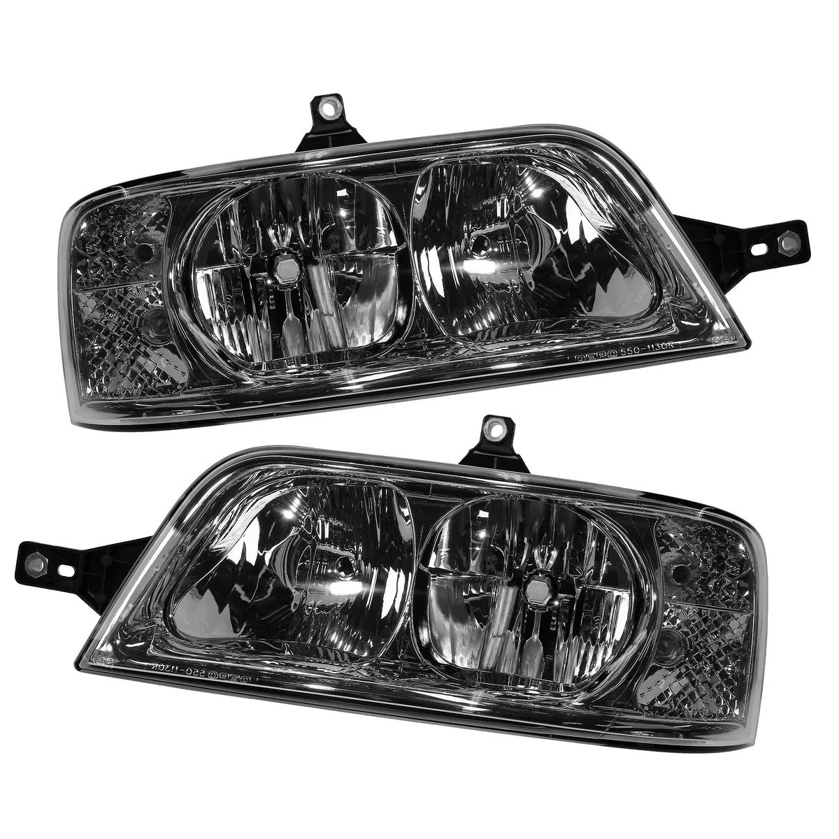 BESTPRICE 2x fari principali anteriori sinistro + destro elettrici H1 / H7, compatibili con CITROËN JUMPER (244, Z_), FIAT DUCATO (244_), PEUGEOT BOXER (244, Z_)