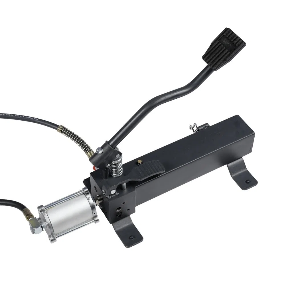 DeTec. Ponte sollevatore per moto, 675 kg, altezza di sollevamento 825 mm | Piattaforma stabile per officina e garage