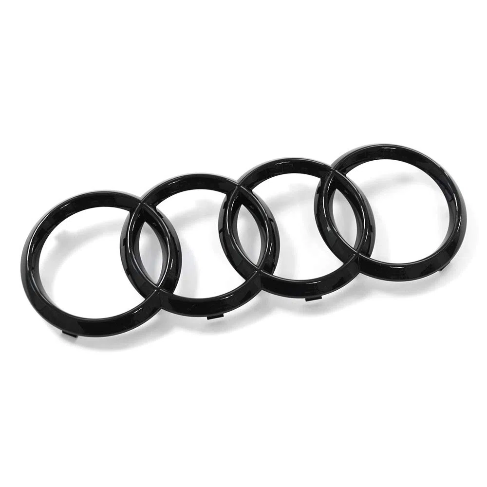 Audi 83A071801 - Anelli per griglia radiatore, colore: nero