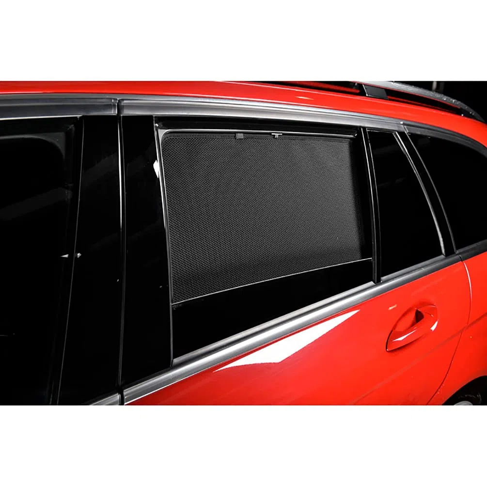 Car Shades Set (Porte Laterali Posteriori) Compatibile con Mercedes Classe A 5-Porte 2012-2018 (2-Parti) Tendine Parasole su Misura