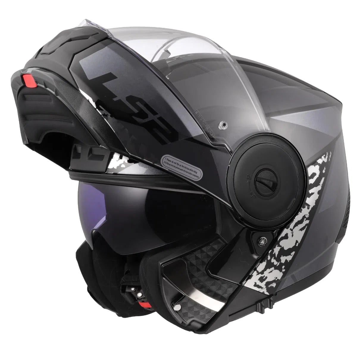 LS2, Casco Moto Modulare SCOPE II OXYD Black Titanium, M