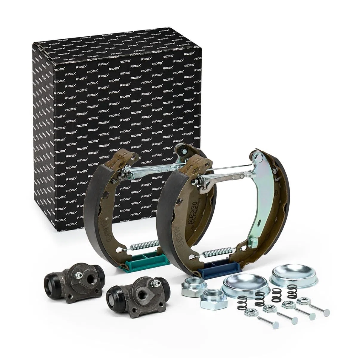 RIDEX 3859B0015 Kit freno Freno a tamburo Posteriore con cilindretto freno Compatibilità con PEUGEOT 306 2 volumi/Coda spiovente 7A, 7C, N3, N5