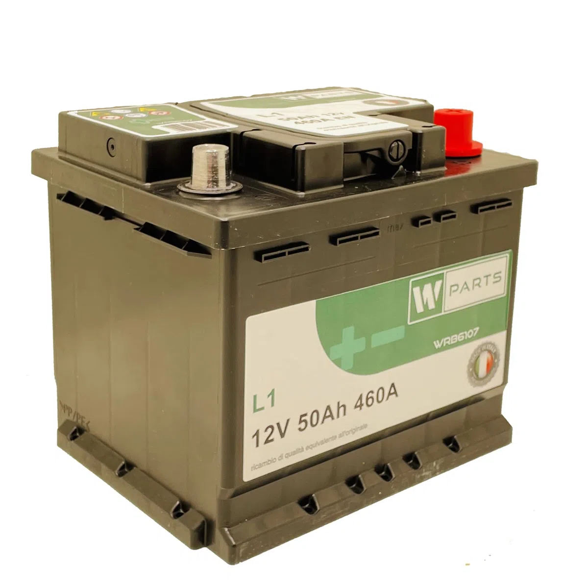 BATTERIA AUTO 50 Ah - 460A | Garanzia Italia | 207x175x190 | 54Ah | L150+ 50Ah