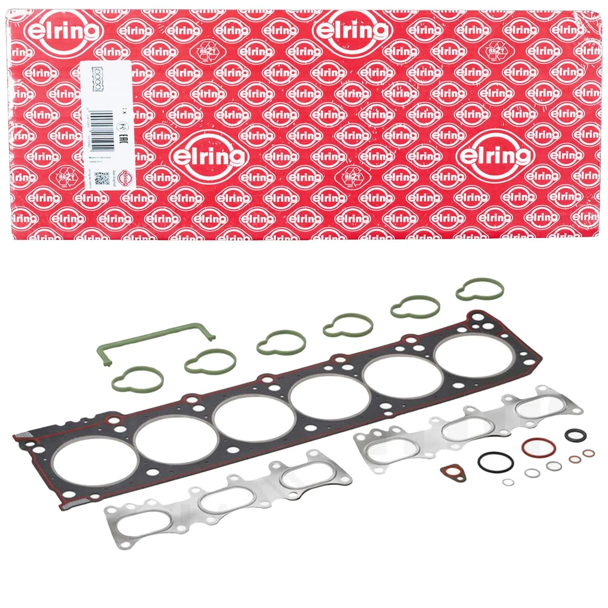 Elring 900.125 - Kit Guarnizioni Testata Motore, Testata | Compatibile con: GM KOREA KORANDO, MUSSO, MERCEDES-BENZ 124 Coupe, 124 Stufenheck, 124 T-Model, C-CLASS, E-CLASS, E-CLASS