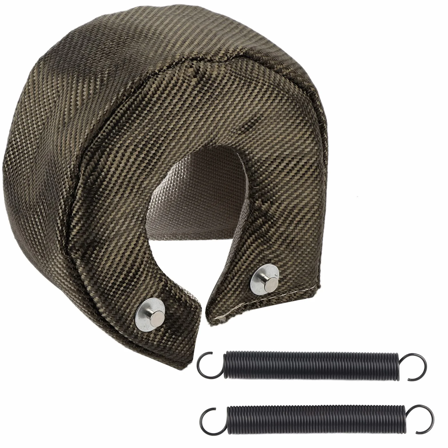 Scudo Termico Turbo, Copertura Per Caricabatterie Turbo con Barriera Protettiva Per Scudo Termico Turbo in Titanio Singolo Per T3/GT35/GT37/GT40/GT42