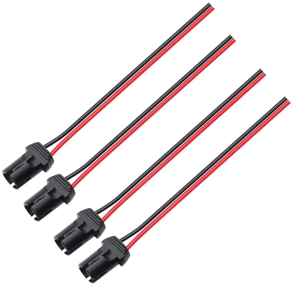 connettore cablaggio Supporto Per Presa Lampadina | T10 W5W 194 168 Adattatore Connettore Cavo DC 12V Lampadine Cablaggio Ricambi Auto Di Ricambio(4pcs)