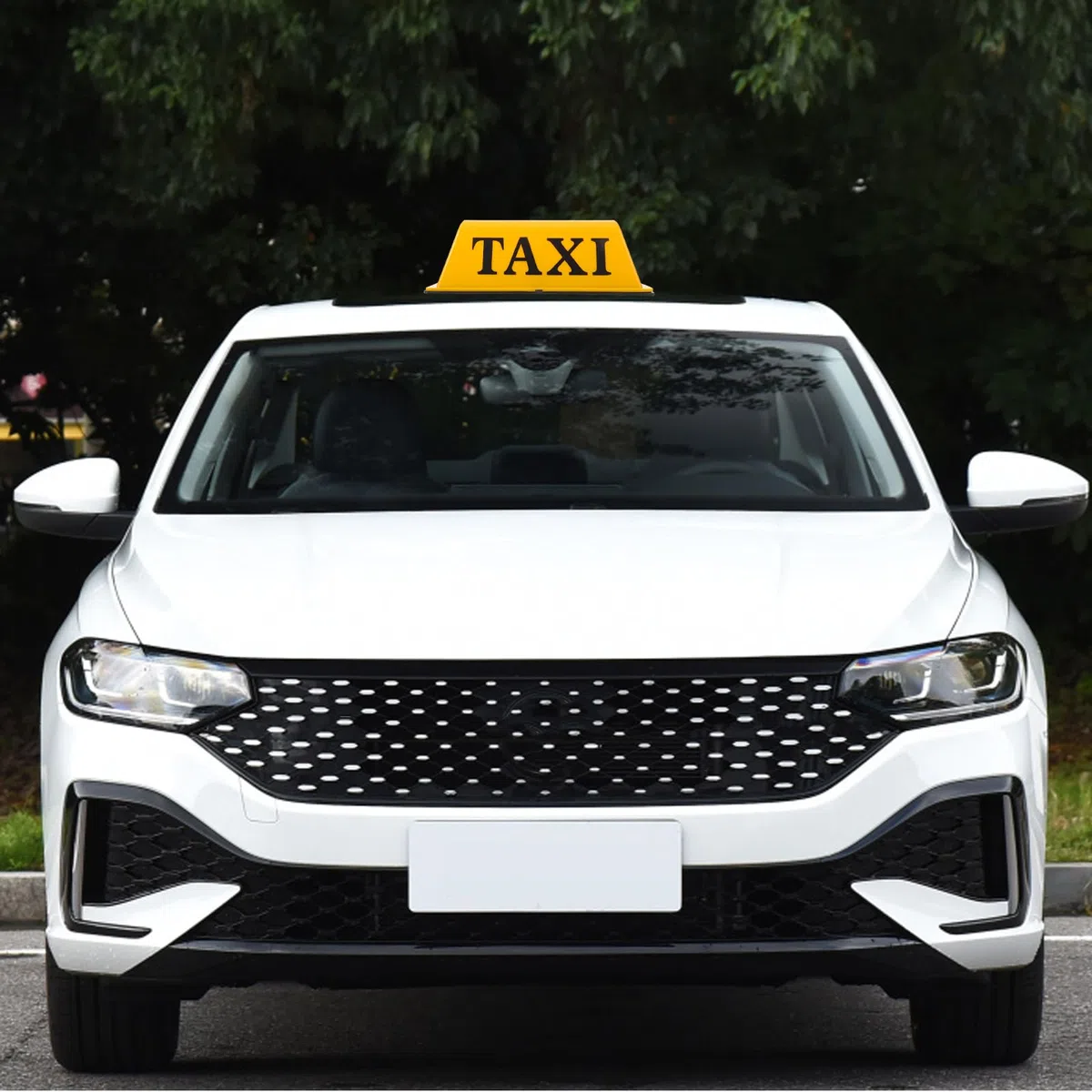Lampada da Tetto Taxi Magnetica Gialla per Auto con Luce LED Superiore, Segnale Illuminato Compatibile, Installazione Semplice per Guida Notturna Sicura
