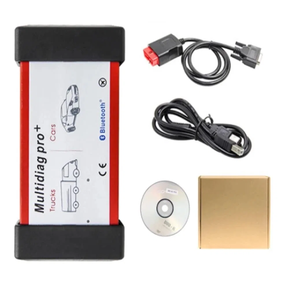 2021.11 Ultima Versione del Software OBD2 Scanner di Diagnostica Auto,2020.23 Bluetooth Multidiag Lettore di Diagnosi Strumento per Auto e Camion OBDII Strumenti di Scansione del Veicolo