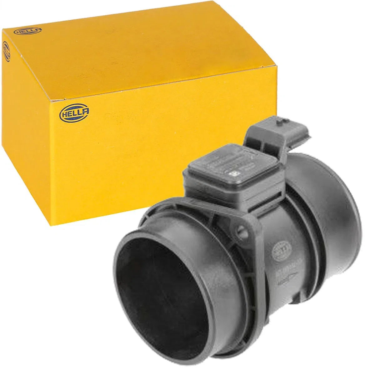 HELLA 8ET 009 142-131 Debimetro, 6a... poli, Bocchettone di tubo | Compatibile con: NISSAN PRIMASTAR Bus, PRIMASTAR Kasten, QASHQAI / QASHQAI +2 I, OPEL MOVANO A Bus, MOVANO A Kasten