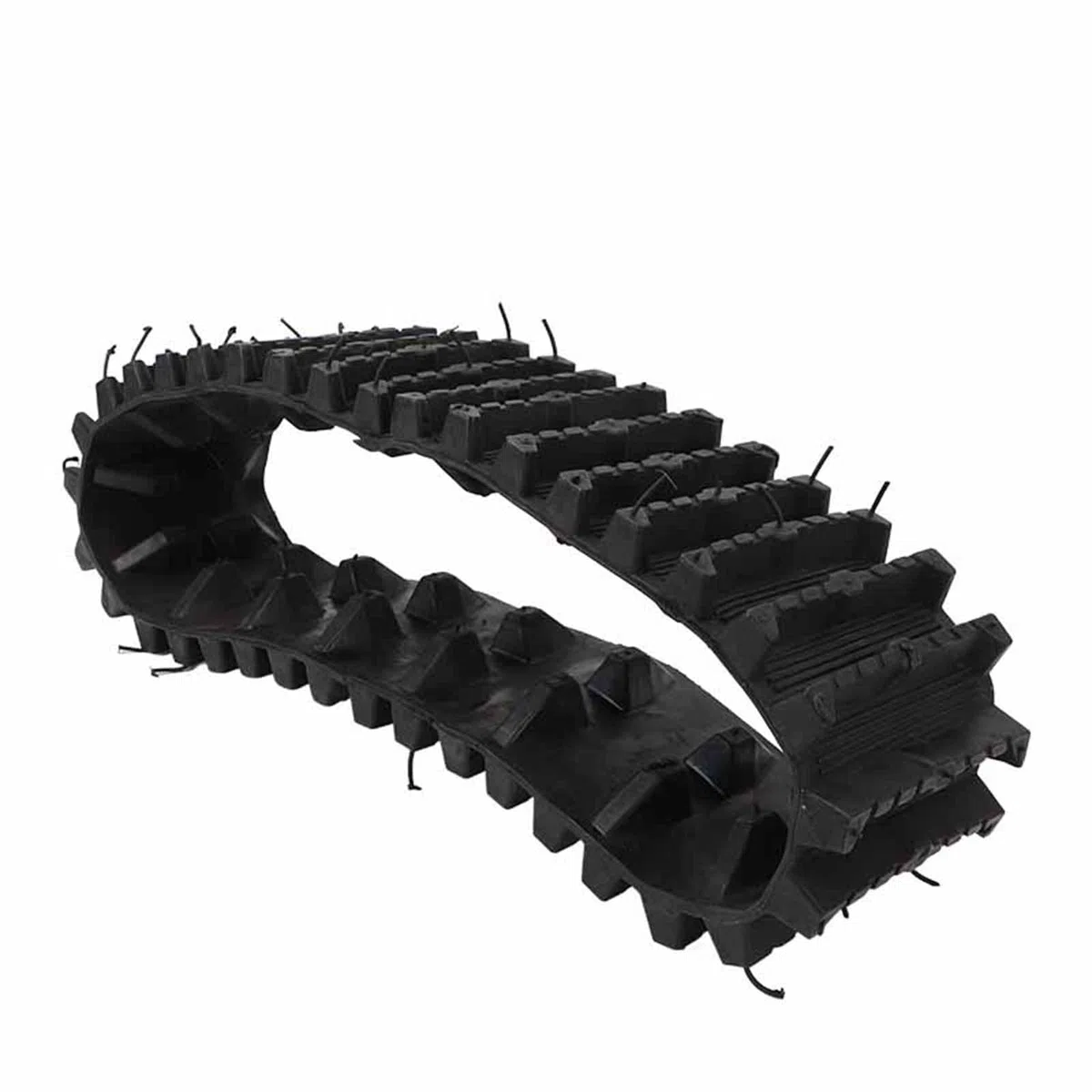 Cingoli in Gomma Pista per Pneumatici con Ruota di Trazione Aumentata per Pista ATV UTV Motoslitta Elettrica Spazzaneve Go Kart
