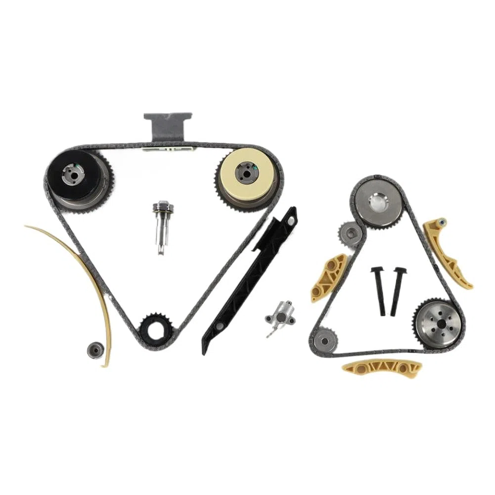Kit catena di distribuzione con ingranaggio attuatore solenoide VCT 90537632 24424758 12608580 compatibile con GM 2.2L 2.4L 2384CC 145CID
