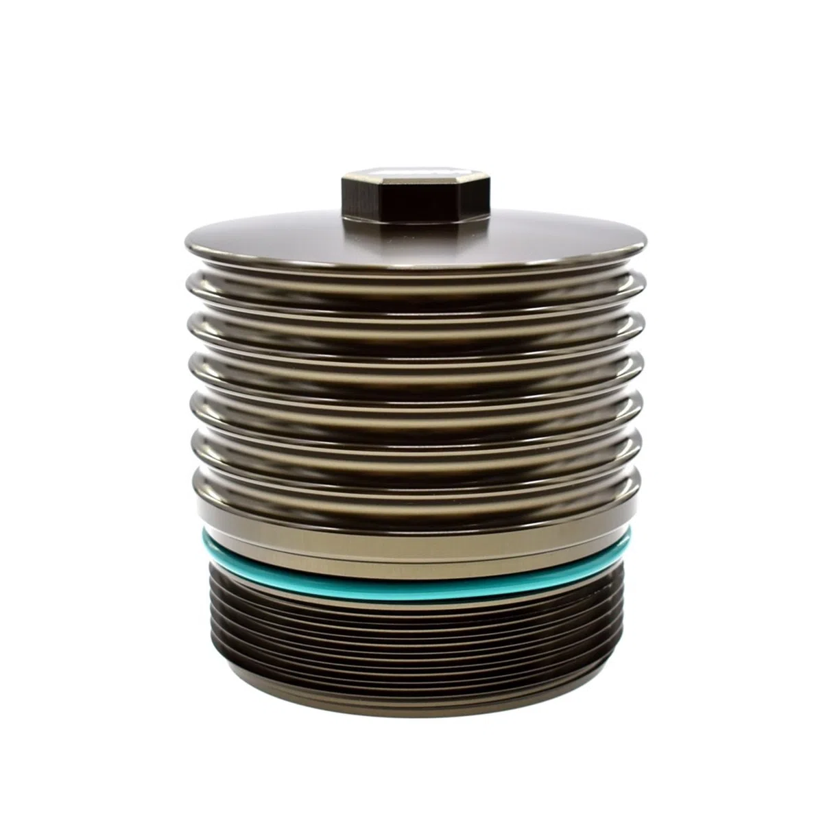 Adatto per Motore BMW N62 N73 Parte Speciale per modifiche Auto E60 E63 E65 E53 E70 Coperchio Filtro Olio Alloggiamento Filtro in Lega di Alluminio Tappo Filtro Olio