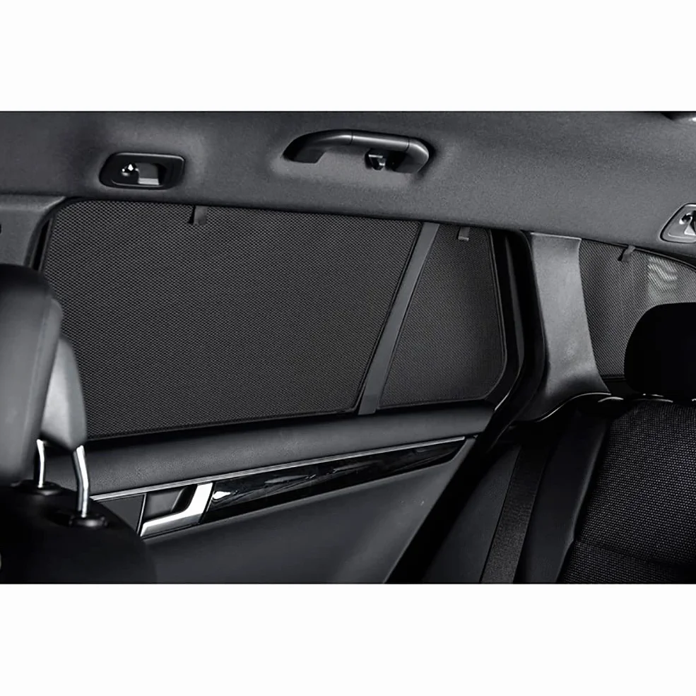 Car Shades Set (Porte Laterali Posteriori) Compatibile con Mercedes Classe A 5-Porte 2012-2018 (2-Parti) Tendine Parasole su Misura