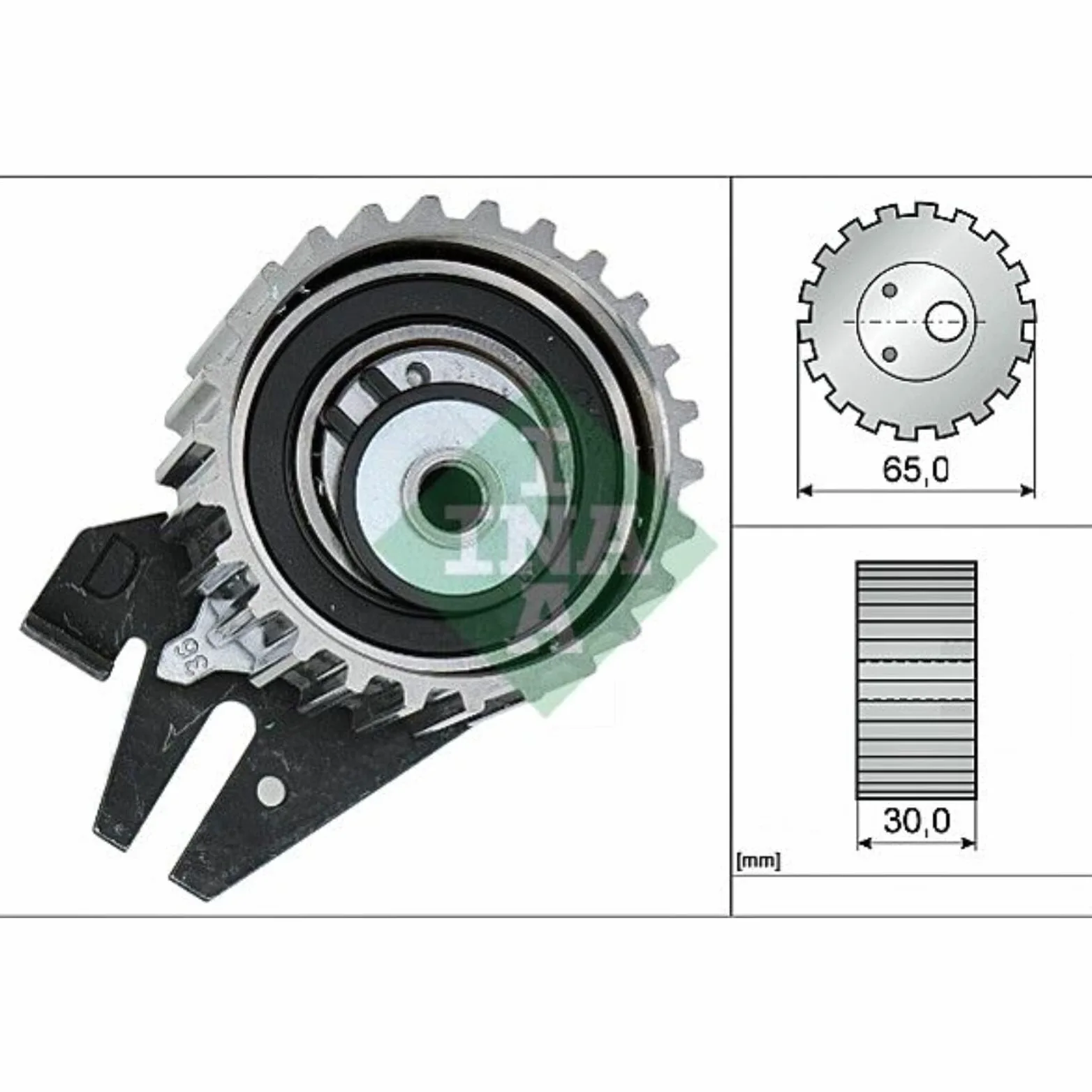 INA 530 0622 30 Kit cinghia distribuzione pompa acqua 30 mm con guarnizione Compatibilità con ALFA ROMEO 147 937, FIAT PUNTO 188 BRAVO II 198 Doblo Station Wagon 119, 223 Doblo Cargo 223