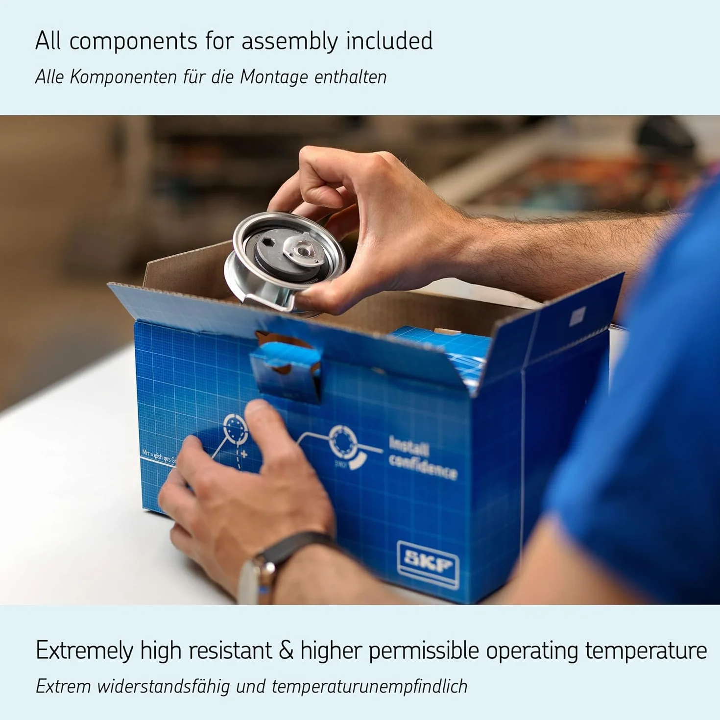 SKF Pompa acqua + Kit cinghie dentate VKMC06140 Compatibile con: DACIA DOKKER Express Kasten/Großraumlimousine, DOKKER Großraumlimousine, DUSTER, LODGY, LOGAN II, LOGAN MCV II, SANDERO II