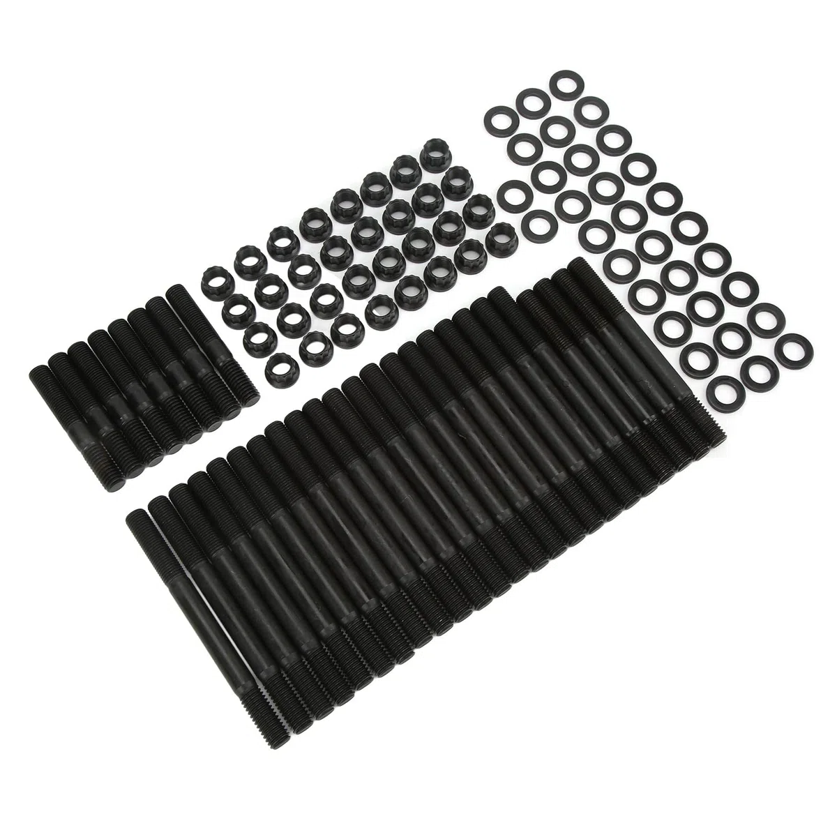 Kit per prigioniera della testata a 12 punti 279 1004 Sostituzione del set di bulloni principali per Chevy BBC 454 Accessorio per auto in acciaio molibdeno ad alta resistenza