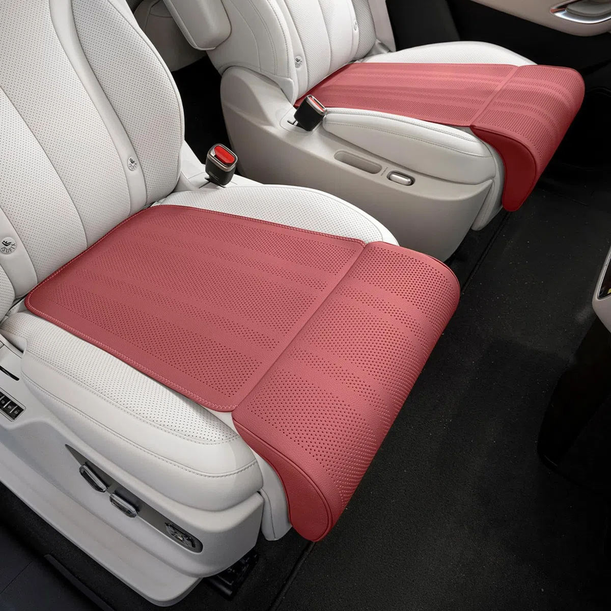 Estensore per sedile auto, di supporto per gambe del sedile del conducente per il massimo comfort, design ergonomico con morbido, vestibilità regolabile, materiale robusto, ideale per