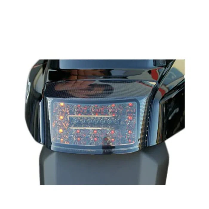 Faro posteriore MBK 50 Booster 2004- LED + intermittenti Black