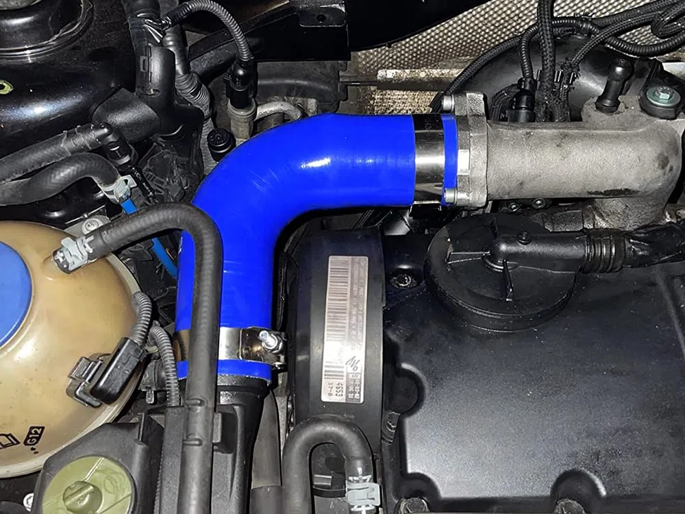 EGR - Kit di sintonizzazione tubo valvola di ricambio blu per VW Audi Seat Skoda con motori 1.4 1.9 TDI