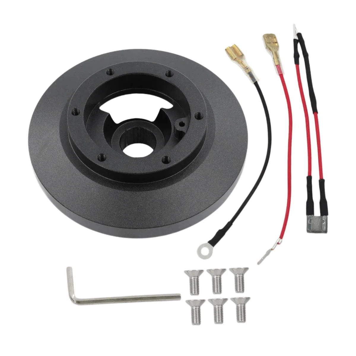 F Fityle Kit adattatore per mozzo corto per volante a 6 fori, accessori per auto, ricambi per veicoli, sostituisce E36 Z3 E39