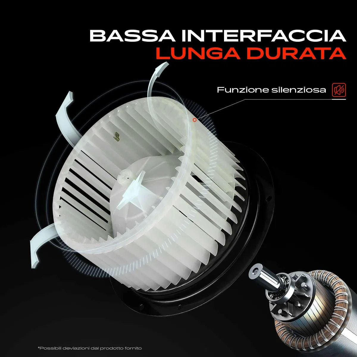 Frankberg Motore del ventilatore Ventilatore del riscaldamento Compatibile con ASX GAW Lancer VIII Spotback CXA Outlandel II CWW Lancer VIII CYA CZA Lancer VII Station Wagon CSW CTW Replace# 700239
